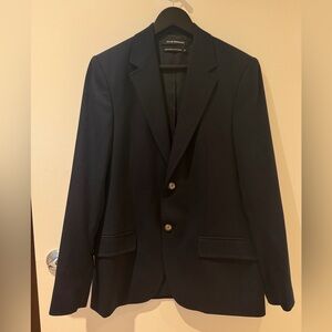 Club Monaco navy wool blazer